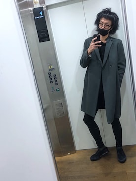 THE RERACSのチェスターコートを使った人気ファッション