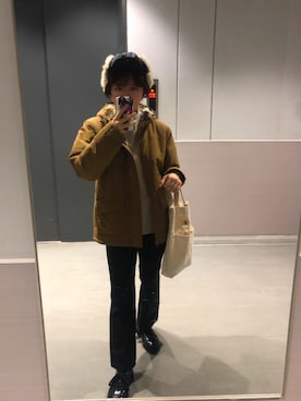 「Foxfire（フォックスファイヤー）のアイテム（帽子）」を使った、ぺん🐧さん（レディース・155cm）の春コーディネート