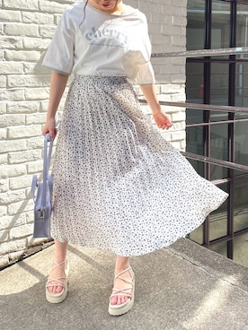 moekaさん（レディース・156cm）の春コーディネート