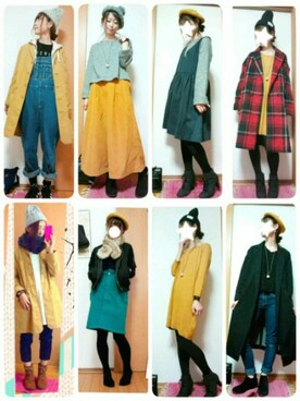 ソラ★さん（レディース・162cm）の冬コーディネート