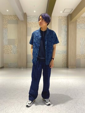 「Quiksilver（クイックシルバー）のアイテム」を使った、nano・universe ららぽーとTOKYO-BAY Mensさん（メンズ・168cm）の夏コーディネート