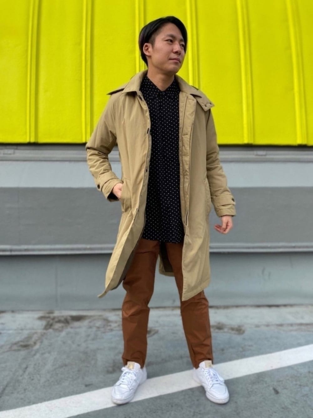 NANO universe（ナノユニバース）の「［暖トリオ］フード脱着ステン