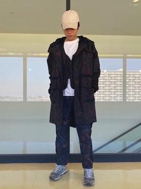 「LOGOS（ロゴス）のアイテム（その他アウター）」を使った、nano・universe ららぽーとTOKYO-BAY Mensさん（メンズ・175cm）の冬コーディネート