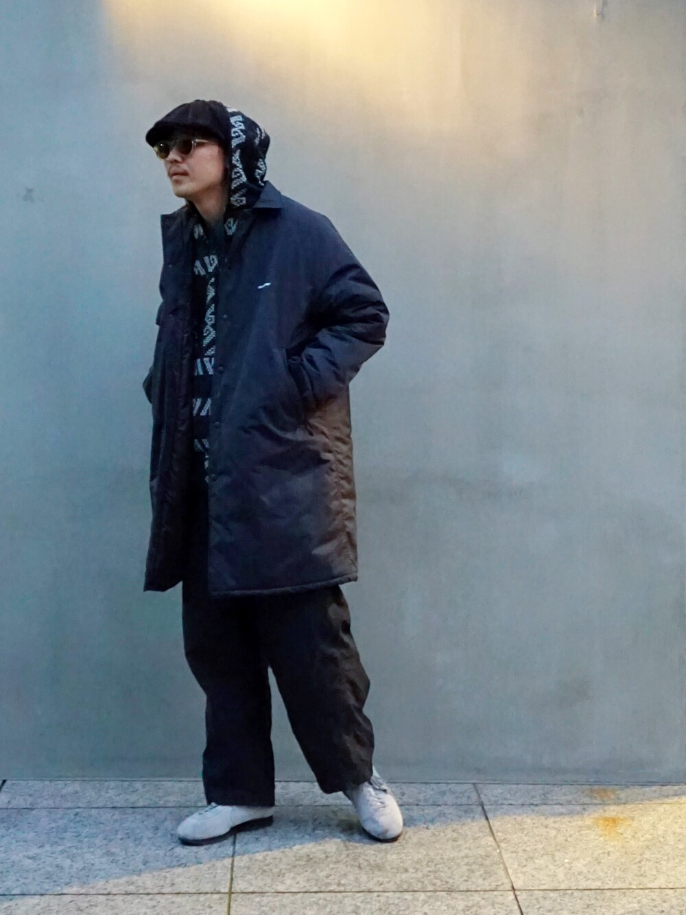 shop staff KakeruKitamura│COOTIE PRODUCTIONS Nylon jacket Looks