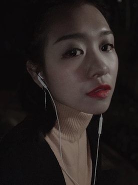 「Apple（-）のアイテム（財布/小物）」を使った、乔安さん（レディース・171cm）の冬コーディネート