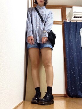 「アイテム（ピアス（両耳用））」を使った、もかさん（レディース・163cm・20代）の秋コーディネート