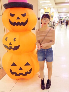 「アイテム（ピアス（両耳用））」を使った、もかさん（レディース・163cm・20代）の秋コーディネート