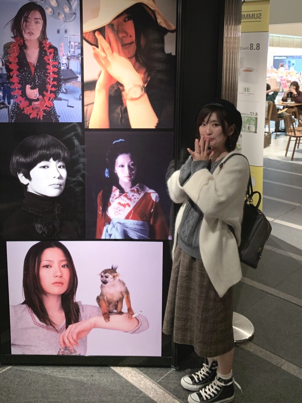 「やっぱりストリートが好き、秋のコーデ、カジュアルコーデ、大人カジュアル、シンプルコーデ、ootd、ゆるコーデ、秋、低身長コーデ、きれいめカジュアル」｜「Samantha Thavasa Deluxeの【販売終了】カジュアルリュック◆（バックパック/リュック、グレー系）」を使った、knm.Ｉ   (おみそ)さん（レディース・149cm）の秋コーディネートの1枚目の写真