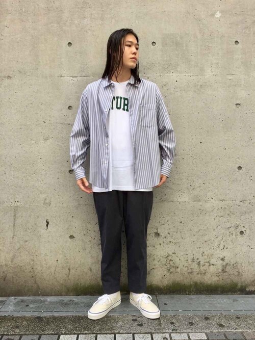 ビューティ ユース ユナイテッドアローズ 心斎橋店森下章吾さんのシャツ ブラウスを使ったコーディネート Zozotown