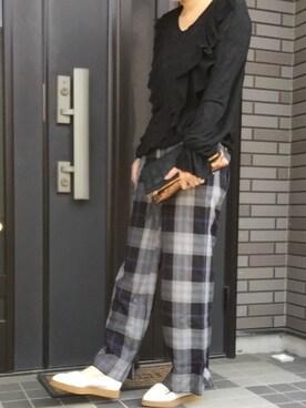 「nusy（ヌージー）のアイテム」を使った、kary☆さん（レディース・162cm）の春コーディネート