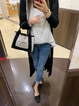 「ラブアンドピース2020」｜「アイテム（アナログ腕時計）」を使った、kary☆さん（レディース・162cm）の秋コーディネート