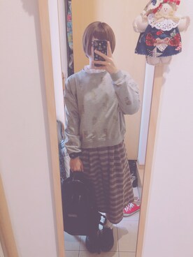 くまさんトレーナー のレディース人気ファッションコーディネート Wear