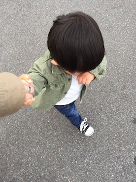 yu-maさん(キッズ・90cm)の春コーディネート