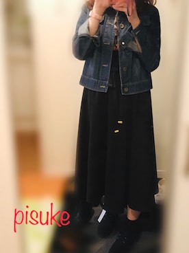 ぴーすけさん（レディース・157cm）の秋コーディネート