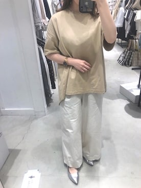 「クリアアクセサリー」｜かんぬさん（レディース・149cm）の春コーディネート