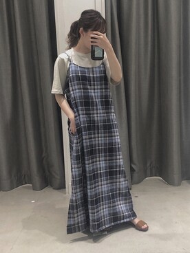 「AMERICAN HOLIC」｜かんぬさん（レディース・149cm）の夏コーディネート