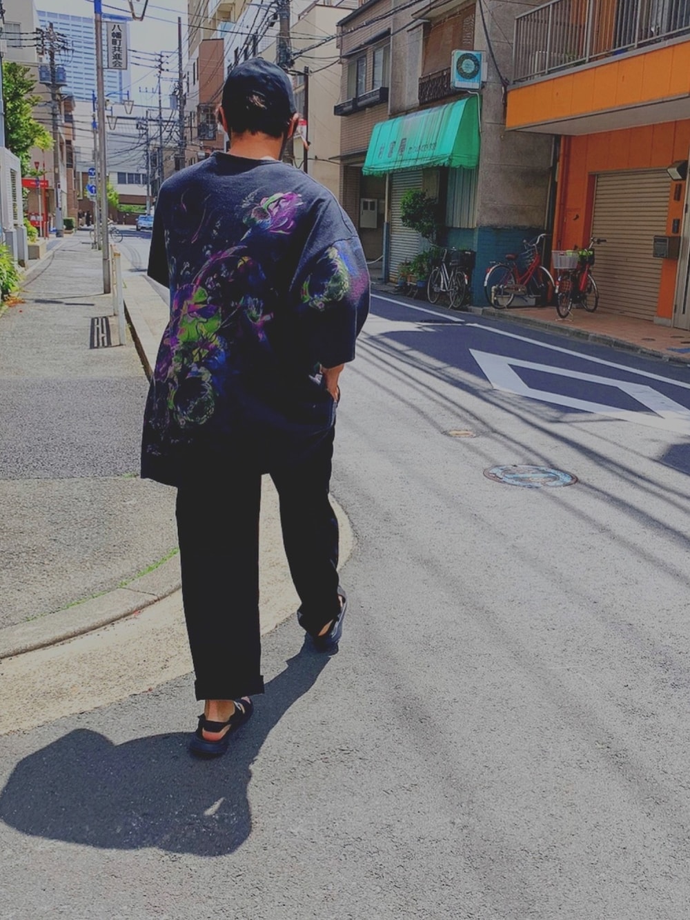 LAD MUSICIAN パーカー 花柄 LAD MUSICIAN（ラッドミュージシャン）の「FLOWER ANORAK PARKA