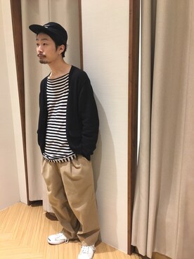 「Undercoverism（アンダーカバイズム）のアイテム（キャップ）」を使った、shoushoushouさん（メンズ・170cm）の春コーディネート