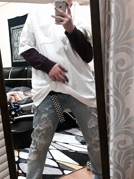 「H&M（エイチ・アンド・エム）のアイテム（その他）」を使った、XU叔.さん（メンズ・180cm）の夏コーディネート