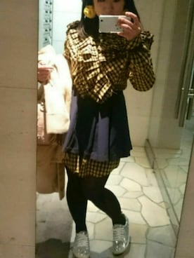 「アイテム（イヤリング）」を使った、みんとひさん（レディース・157cm・20代）の夏コーディネート