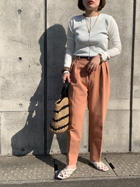 「RECTANGLE」｜kunchan1227さん（レディース・155cm）の春コーディネート