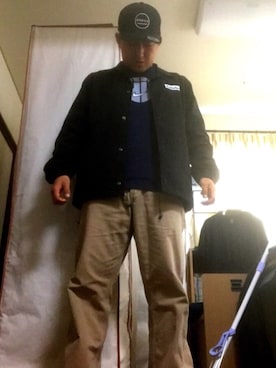 「O'NEILL（オニール）のアイテム」を使った、Takaさん（メンズ・165cm）の秋コーディネート