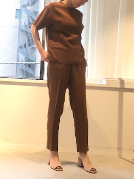 UJさん（レディース・162cm）の春コーディネート