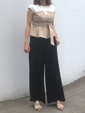 UJさん（レディース・162cm）の夏コーディネート