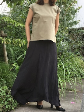 UJさん（レディース・162cm）の夏コーディネート