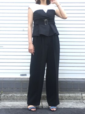 UJさん（レディース・162cm）の夏コーディネート