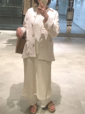 UJさん(レディース・162cm)の夏コーディネート