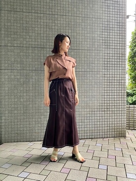 UJさん(レディース・162cm)の夏コーディネート