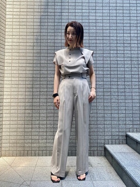 UJさん（レディース・162cm）の夏コーディネート