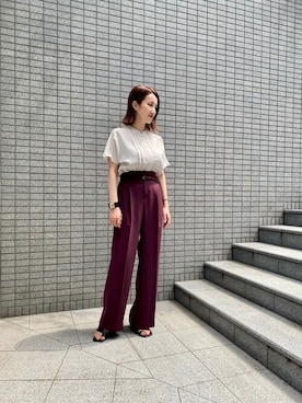 UJさん（レディース・162cm）の夏コーディネート