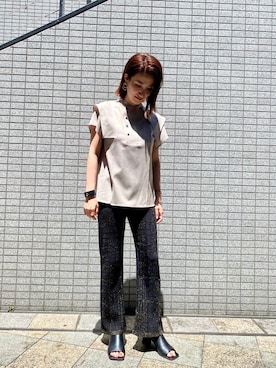 UJさん（レディース・162cm）の夏コーディネート