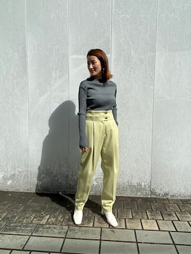 UJさん（レディース・162cm）の秋コーディネート