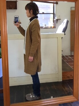 「JANTZEN（ジャンセン）のアイテム」を使った、Mya_385さん（レディース・158cm）の冬コーディネート