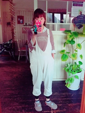 「JANTZEN（ジャンセン）のアイテム」を使った、Mya_385さん（レディース・158cm）の春コーディネート