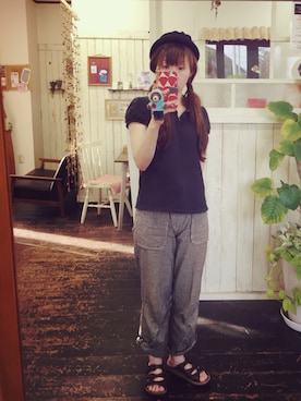 「Tula（トゥラ）のアイテム（シューズ）」を使った、Mya_385さん（レディース・158cm）の春コーディネート