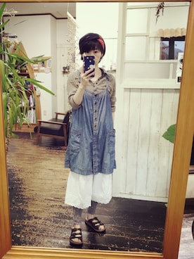 「シロップ．（シロップ．）のアイテム」を使った、Mya_385さん（レディース・158cm）の秋コーディネート