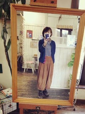 「シロップ．（シロップ．）のアイテム」を使った、Mya_385さん（レディース・158cm）の冬コーディネート