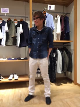 ハイダウェイ イオンモール名古屋茶屋さん(メンズ・165cm)の春コーディネート