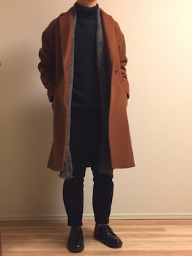 「Journal Standard TRISECT（トライセクト）のアイテム（その他アウター）」を使った、mtさん（メンズ・170cm）の冬コーディネート