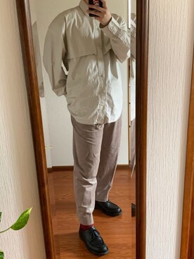 「KAIKO（カイコー）のアイテム（キーケース/キーアクセサリー）」を使った、ALPAKAさん（メンズ・170cm）の春コーディネート