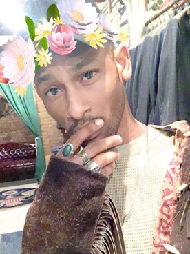 「STYLE」｜「アイテム（その他アウター）」を使った、Drew Brandoさん（メンズ・183cm）の冬コーディネート