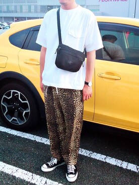 がちゃぴんさん（メンズ・183cm）の夏コーディネート