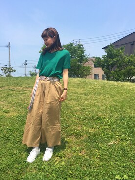 Mizuho☺︎さん（レディース・157cm）の夏コーディネート