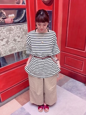 Mizuho☺︎さん（レディース・157cm）の夏コーディネート