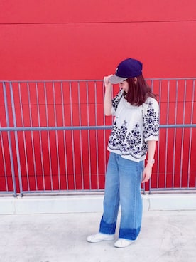 Mizuho☺︎さん（レディース・157cm）の夏コーディネート