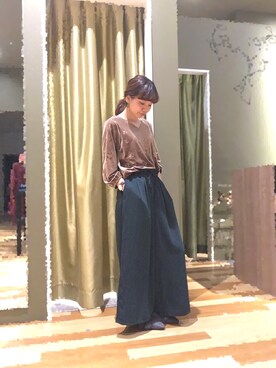 Mizuho☺︎さん（レディース・157cm）の秋コーディネート